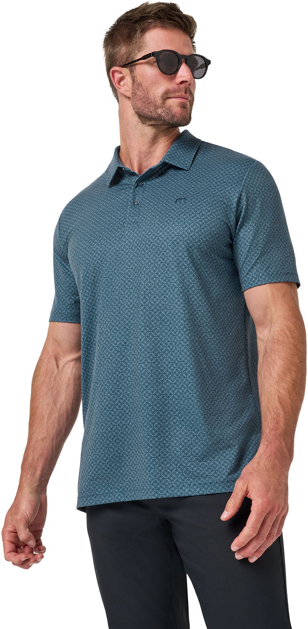 TravisMathew Men's Featherweight Flair Golf Polo product image