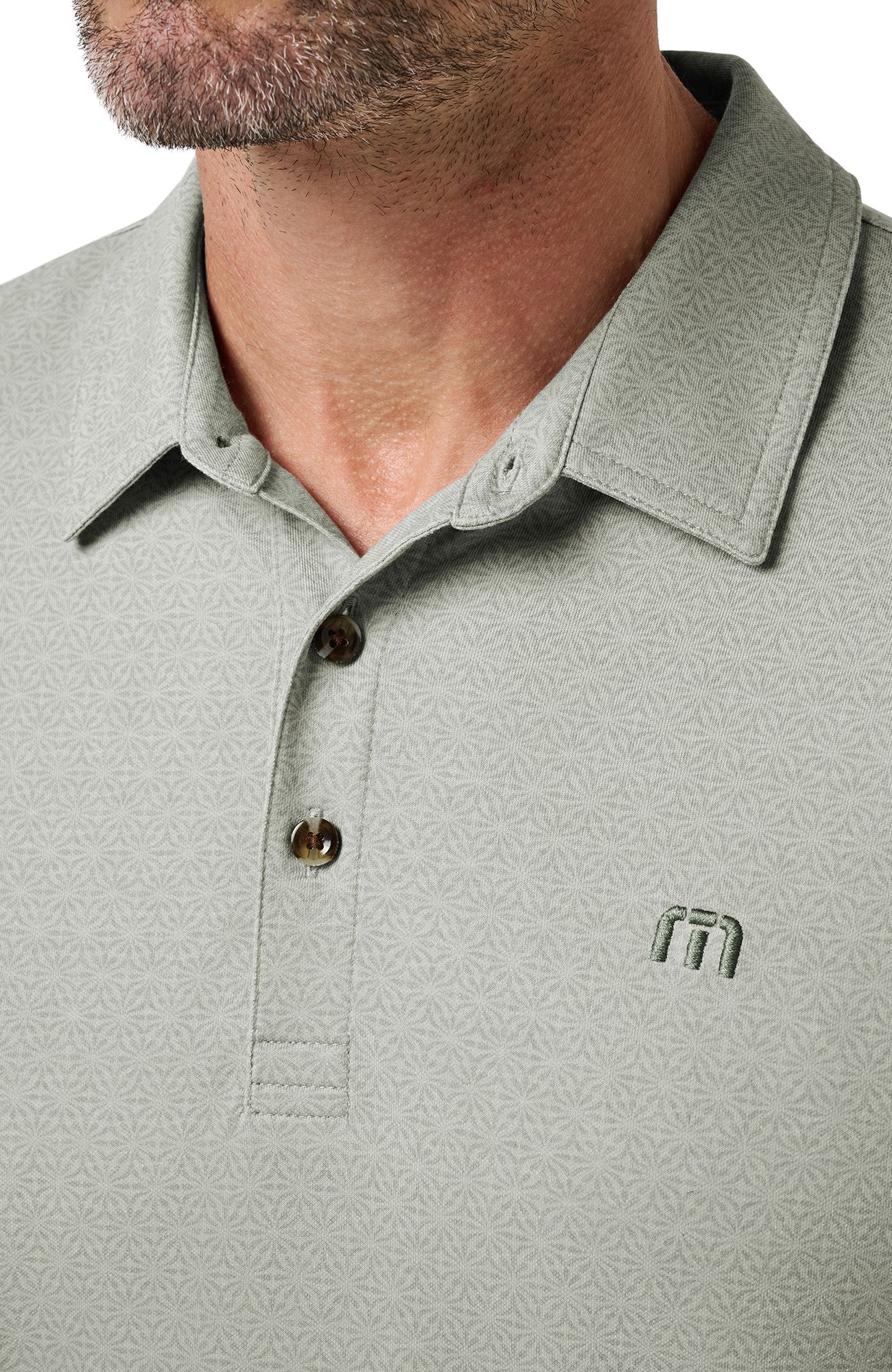 TravisMathew Men's Featherweight Fortune Golf Polo product image
