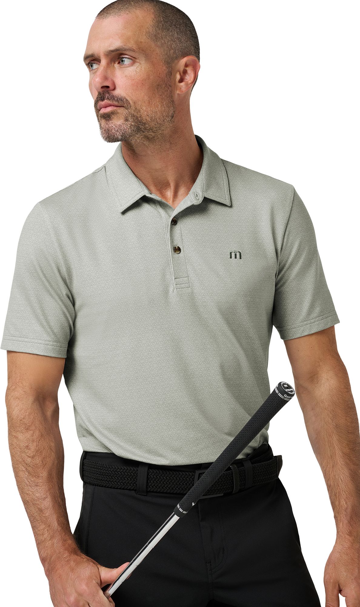TravisMathew Men's Featherweight Fortune Golf Polo product image