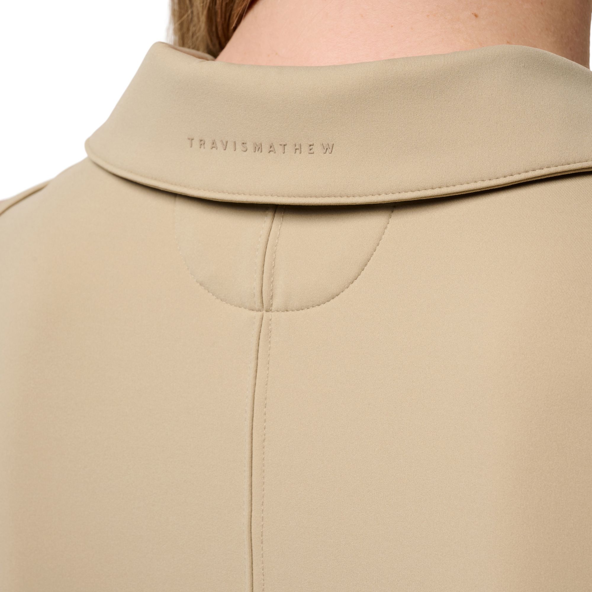 TravisMathew Women's MoveKnit Sleeveless Zip Polo product image