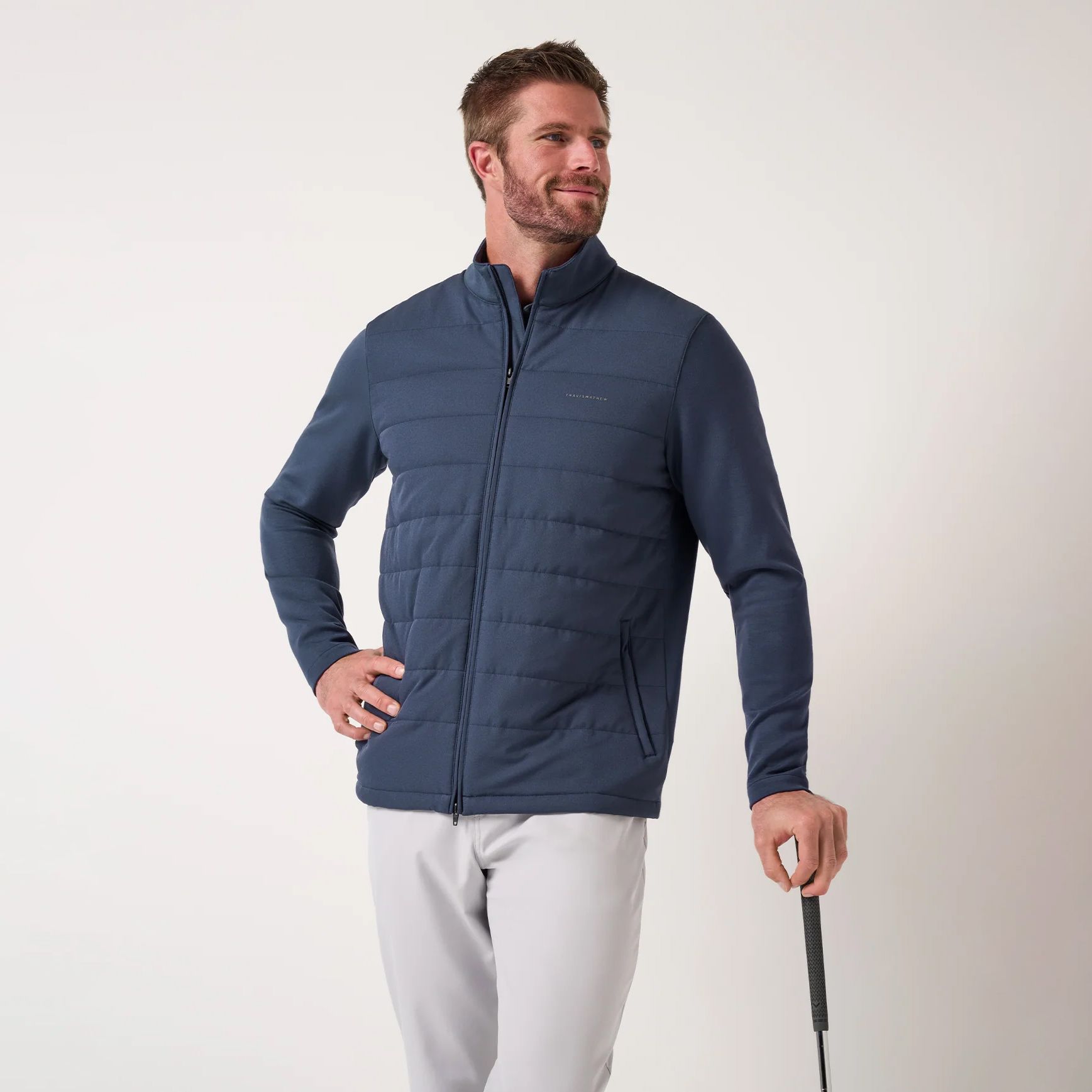 TravisMathew Men's Point Of Sail 2.0 Golf Jacket product image