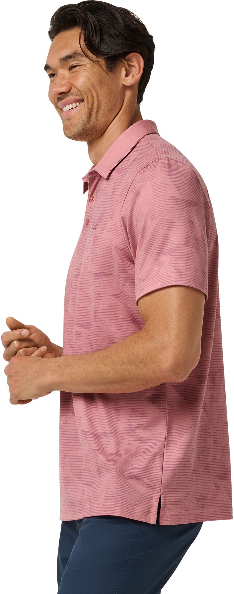 TravisMathew Men's Featherweight Back Nine Golf Polo product image