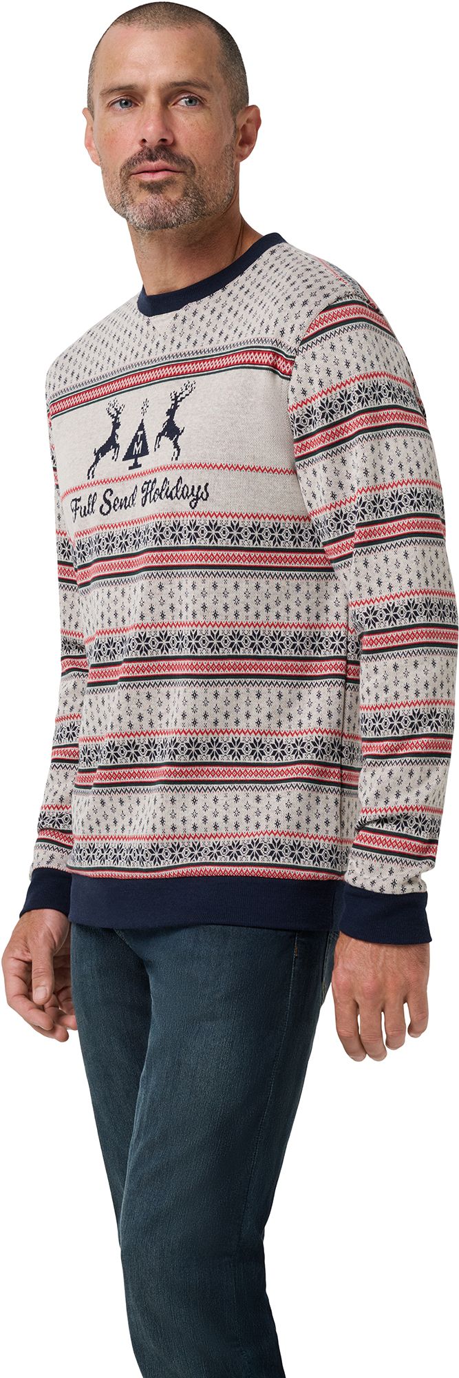 TravisMathew Men's Winter Bliss Crewneck Golf Sweater product image