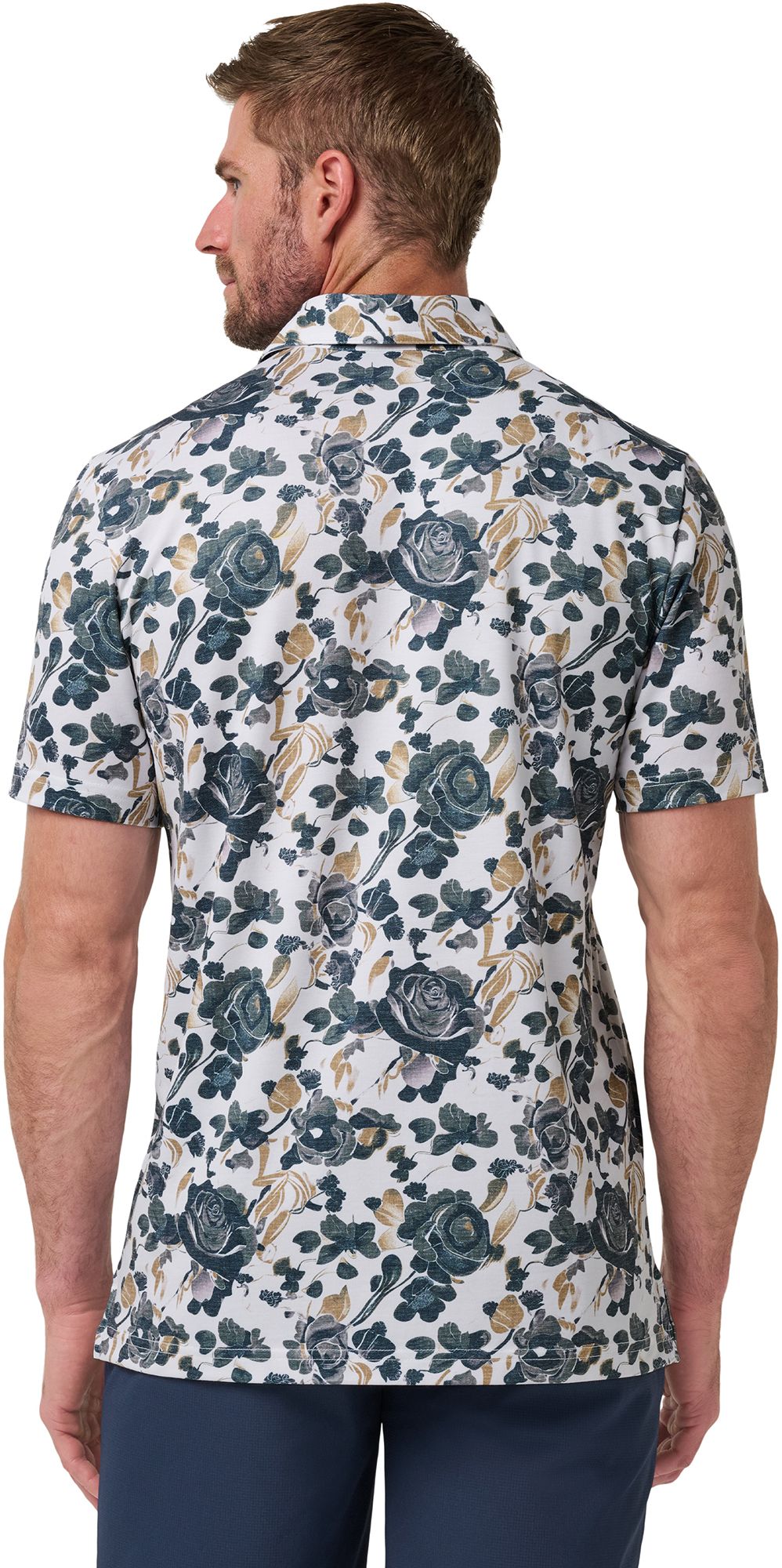 TravisMathew Men's Featherweight Villa Golf Polo product image