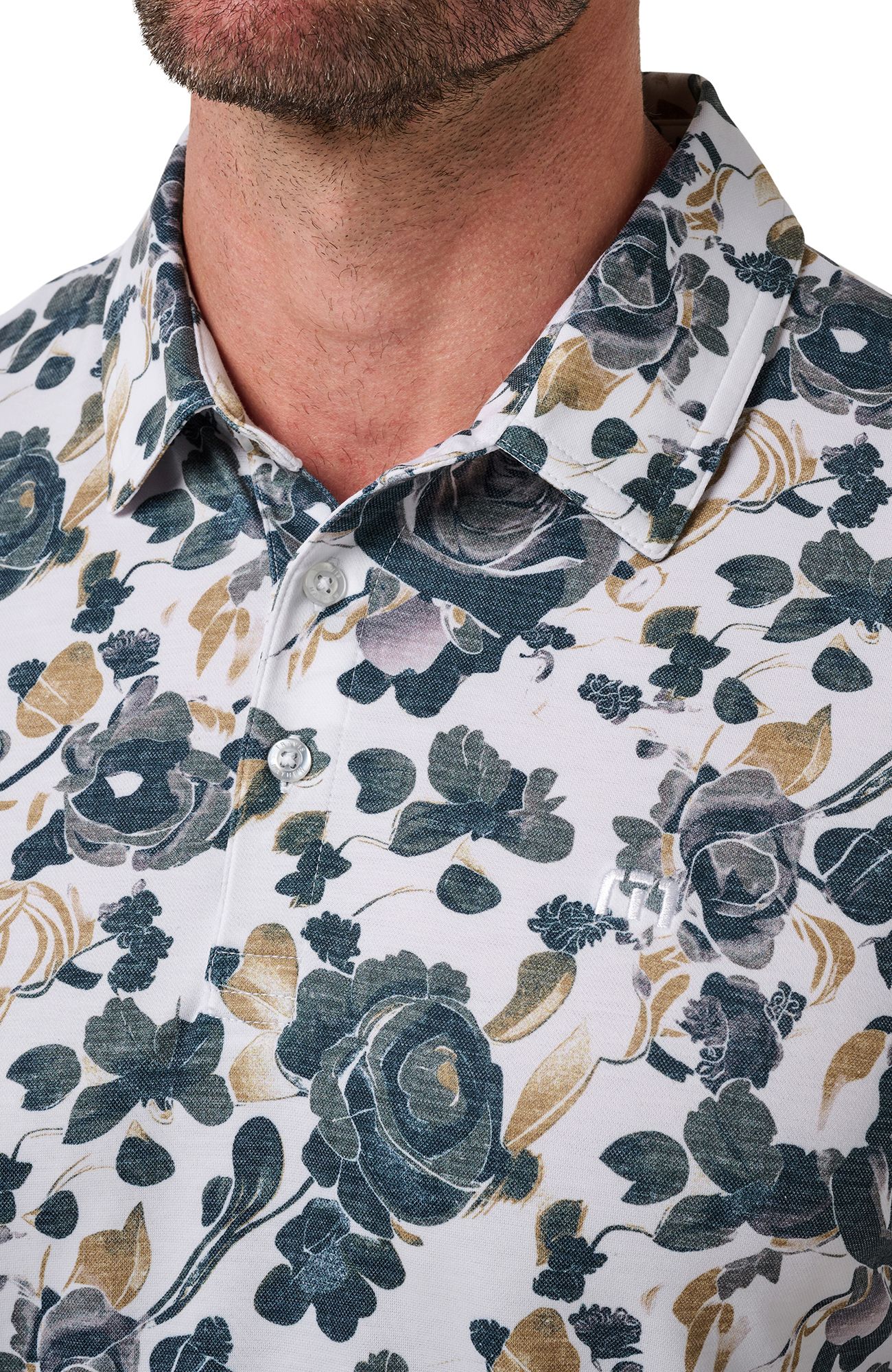 TravisMathew Men's Featherweight Villa Golf Polo product image
