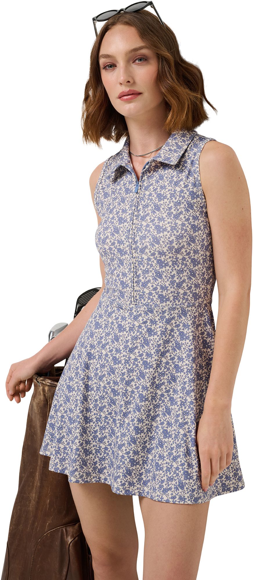 TravisMathew x Liberty London Women's Dancing Maddsie Sleeveless Zip Dress product image