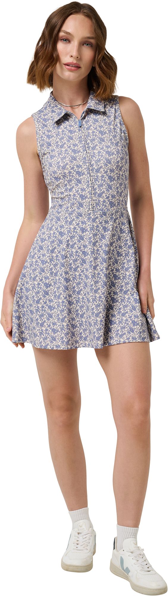 TravisMathew x Liberty London Women's Dancing Maddsie Sleeveless Zip Dress product image