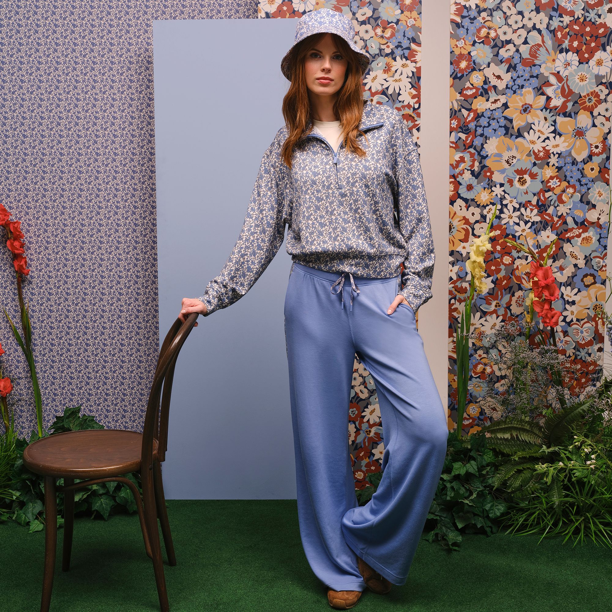 TravisMathew X Liberty London Women's Reversible Golf Bucket Hat product image