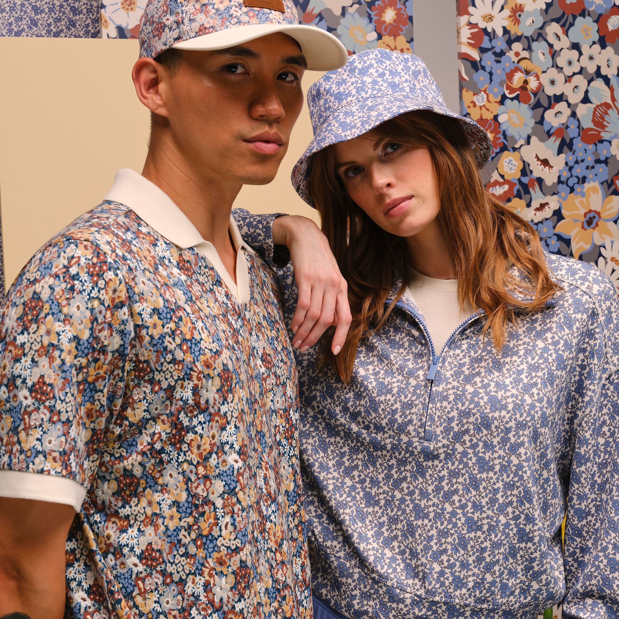 TravisMathew X Liberty London Women's Reversible Golf Bucket Hat product image