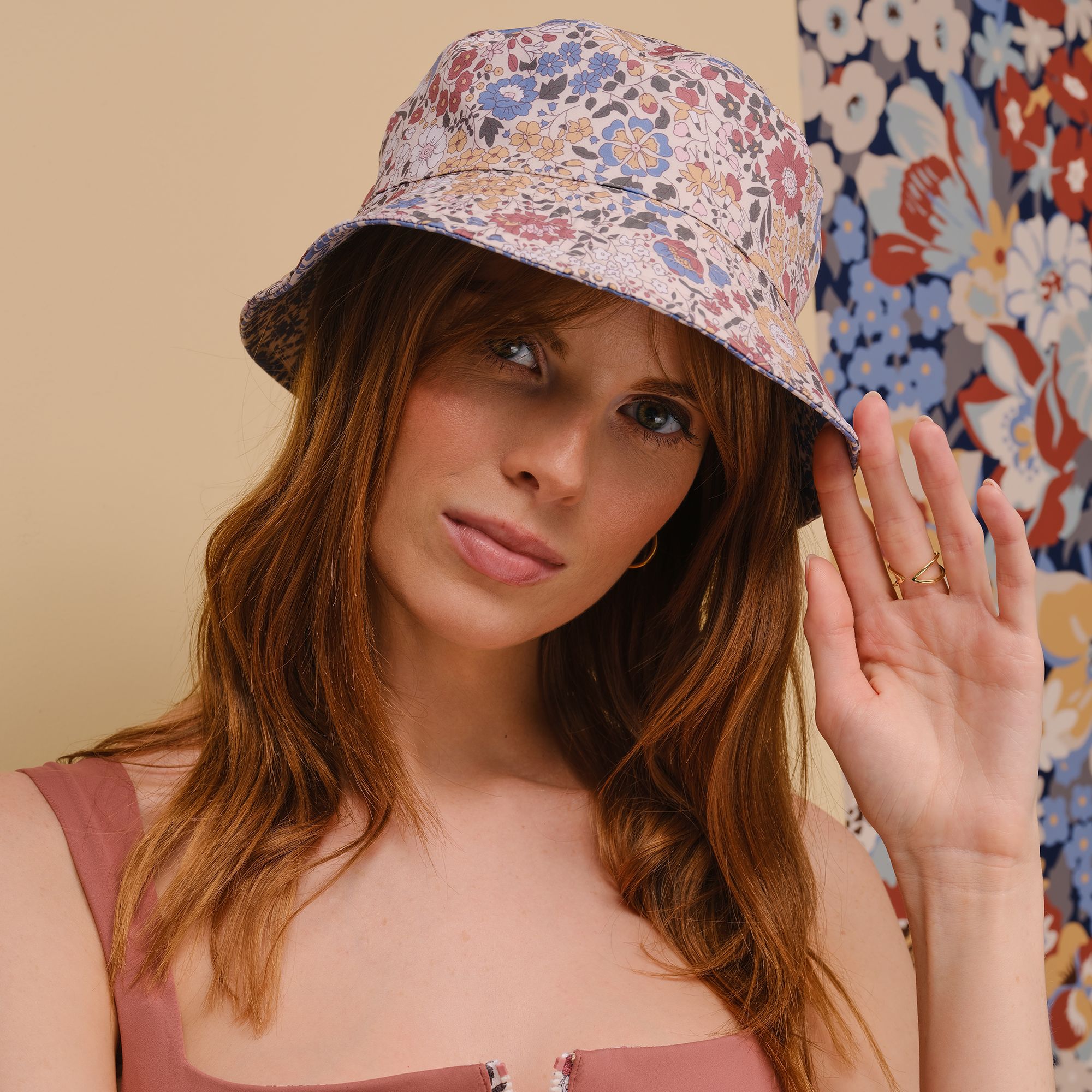 TravisMathew X Liberty London Women's Reversible Golf Bucket Hat product image