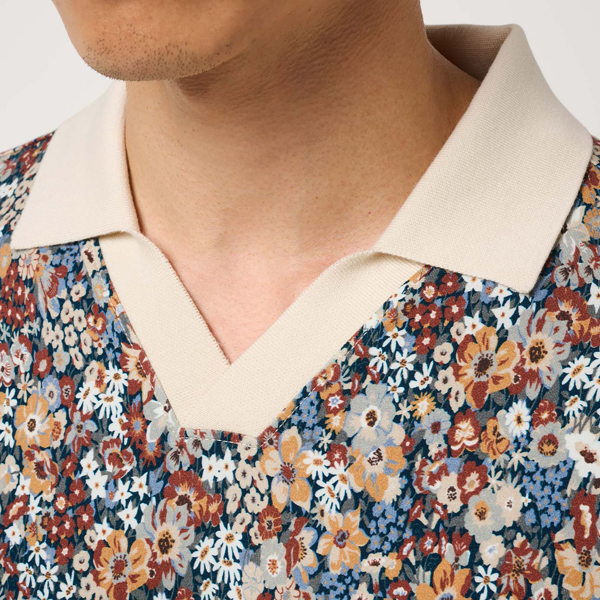 TravisMathew X Liberty London Men's Comfortknit Artemis Golf Polo product image