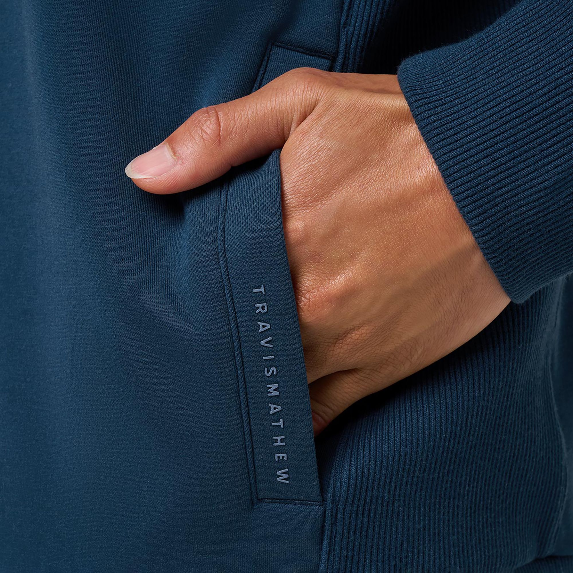 TravisMathew X Liberty London Men's Cloud ¼ Zip Camo Flower product image