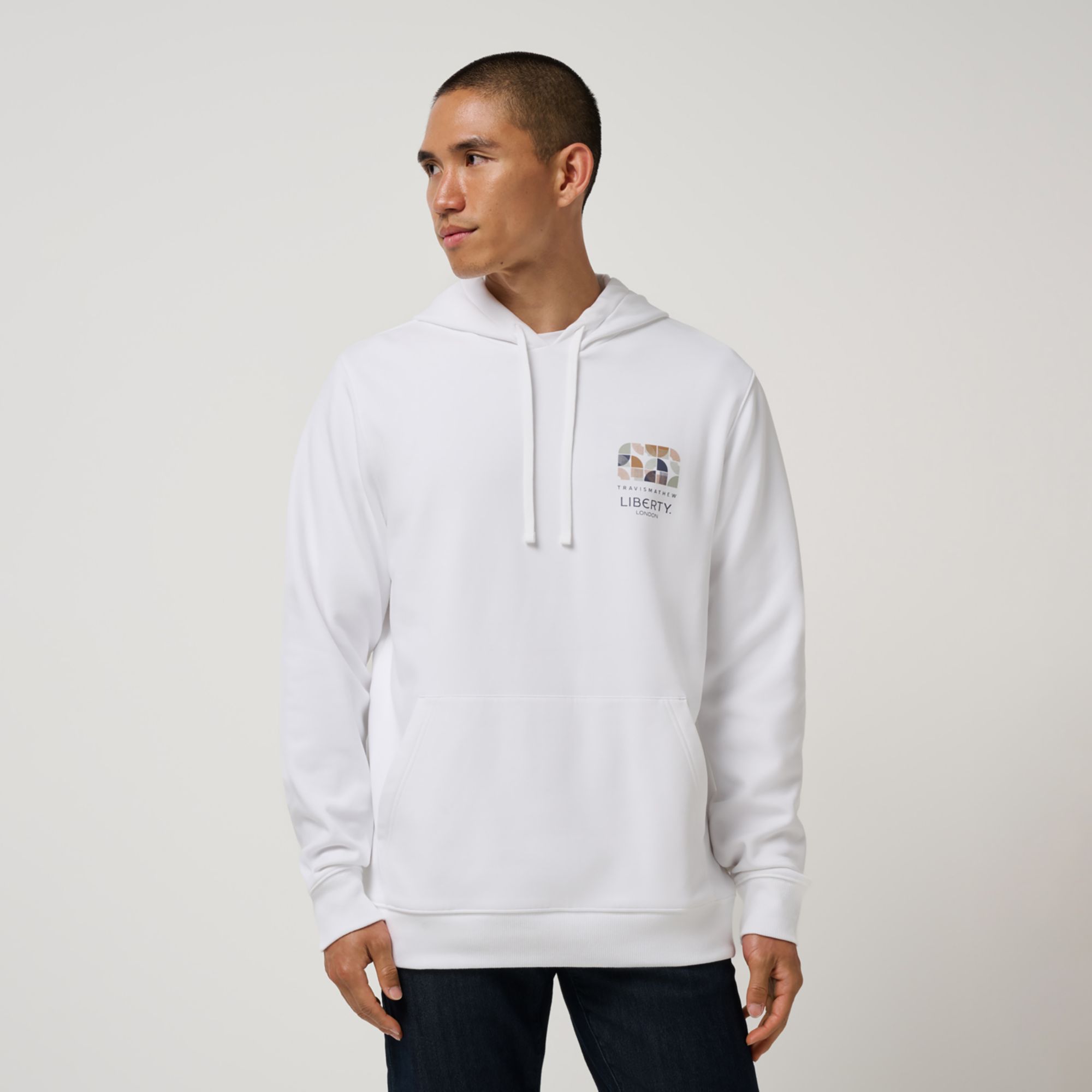 TravisMathew X Liberty London Men's Cloud Hoodie Archer Zen product image