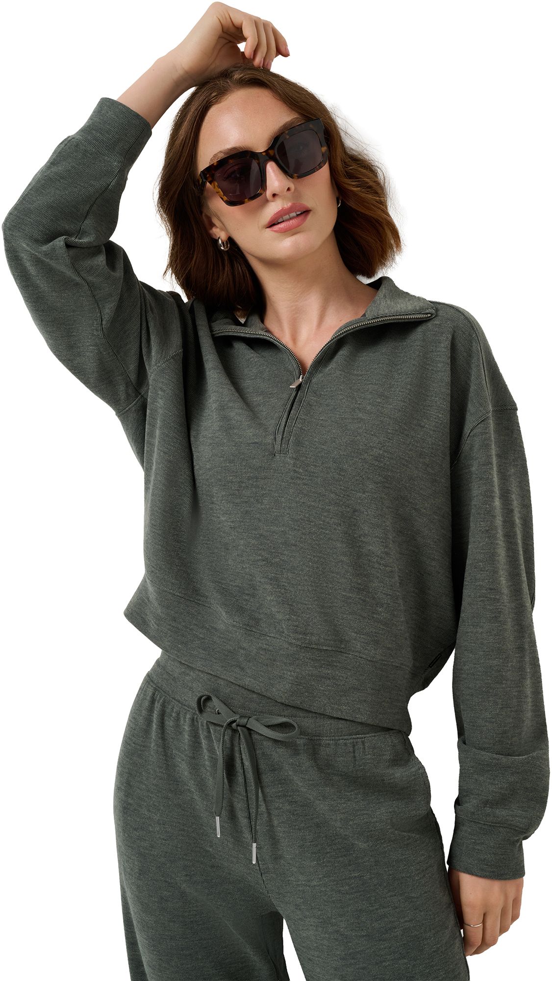 TravisMathew Women's Daily Drive Golf ½ Zip product image
