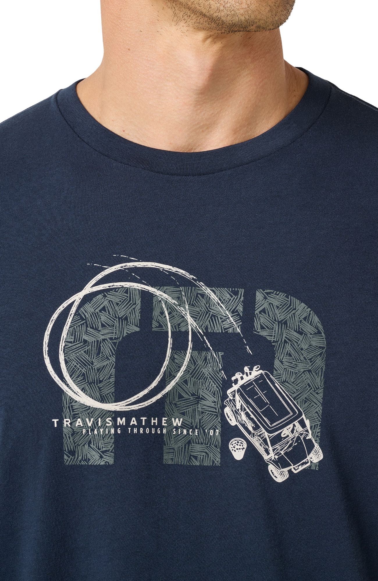 TravisMathew Men's The Social Swing Golf T-Shirt product image