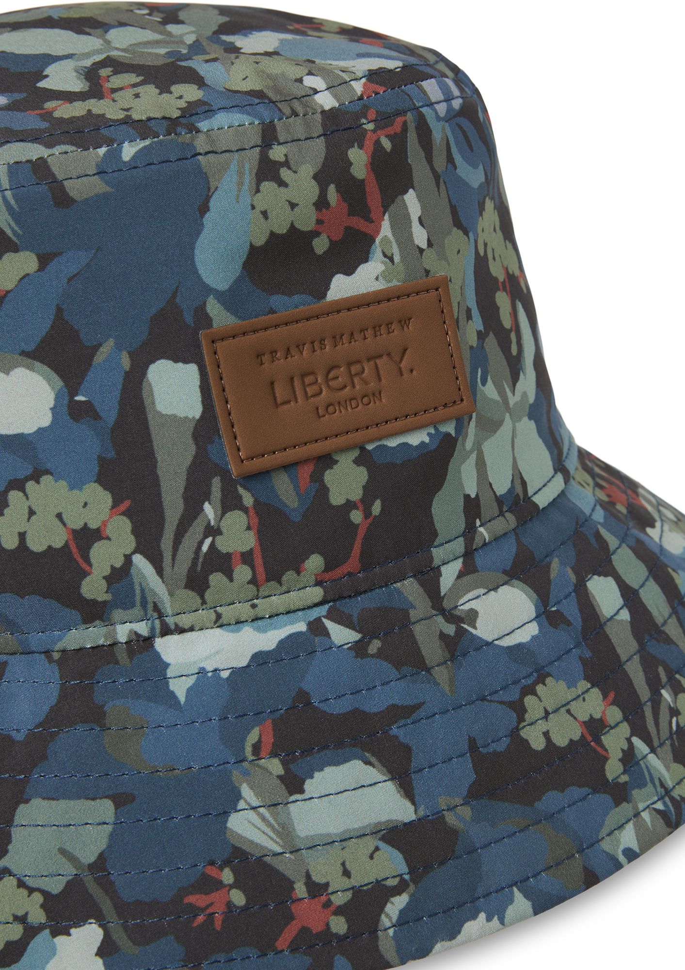 TravisMathew X Liberty London Men's Reversible Camo Flower Golf Bucket Hat product image