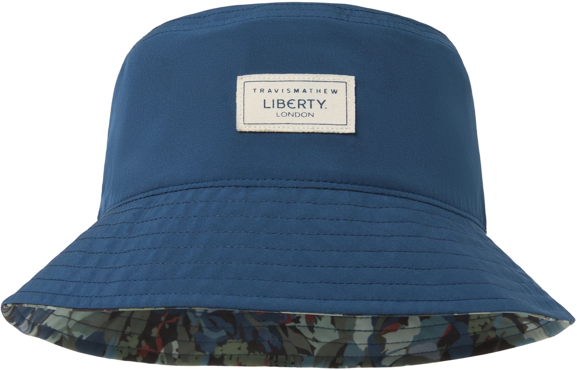 TravisMathew X Liberty London Men's Reversible Camo Flower Golf Bucket Hat product image