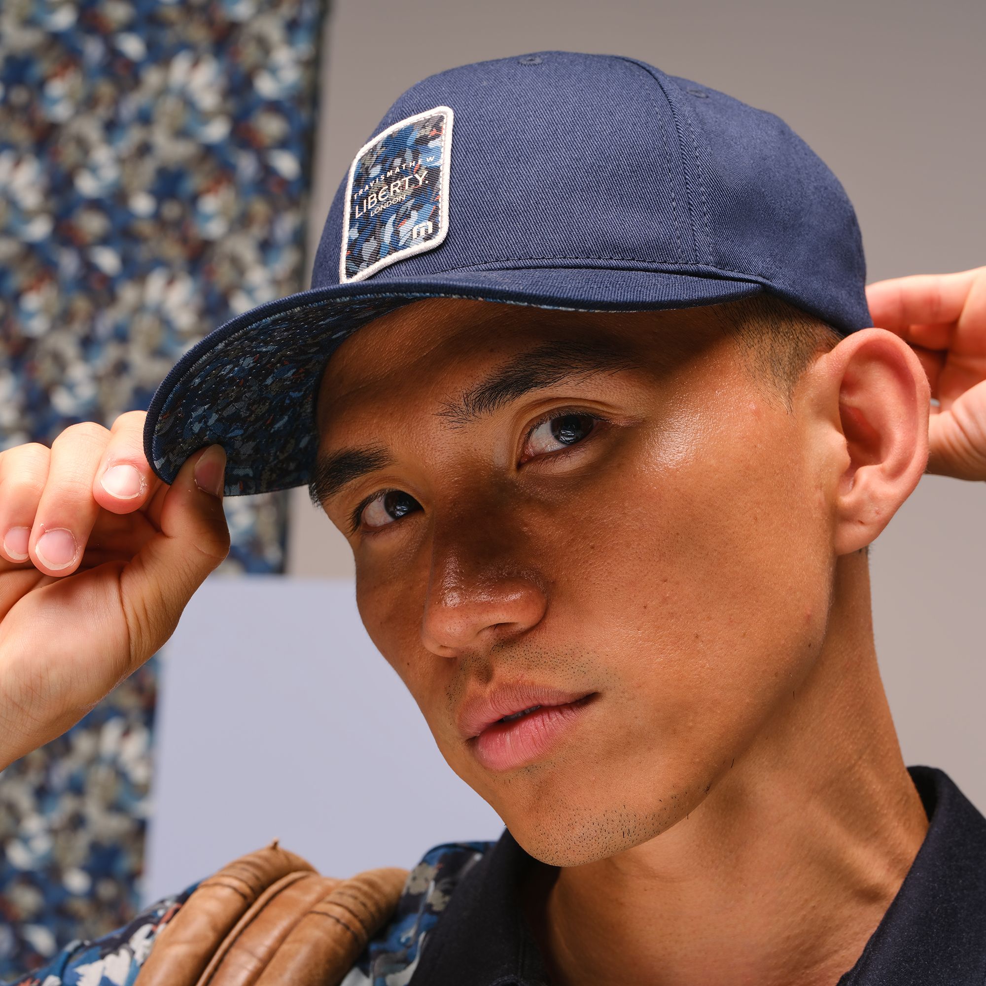 TravisMathew X Liberty London Men's Camo Flower Patch Golf Hat product image