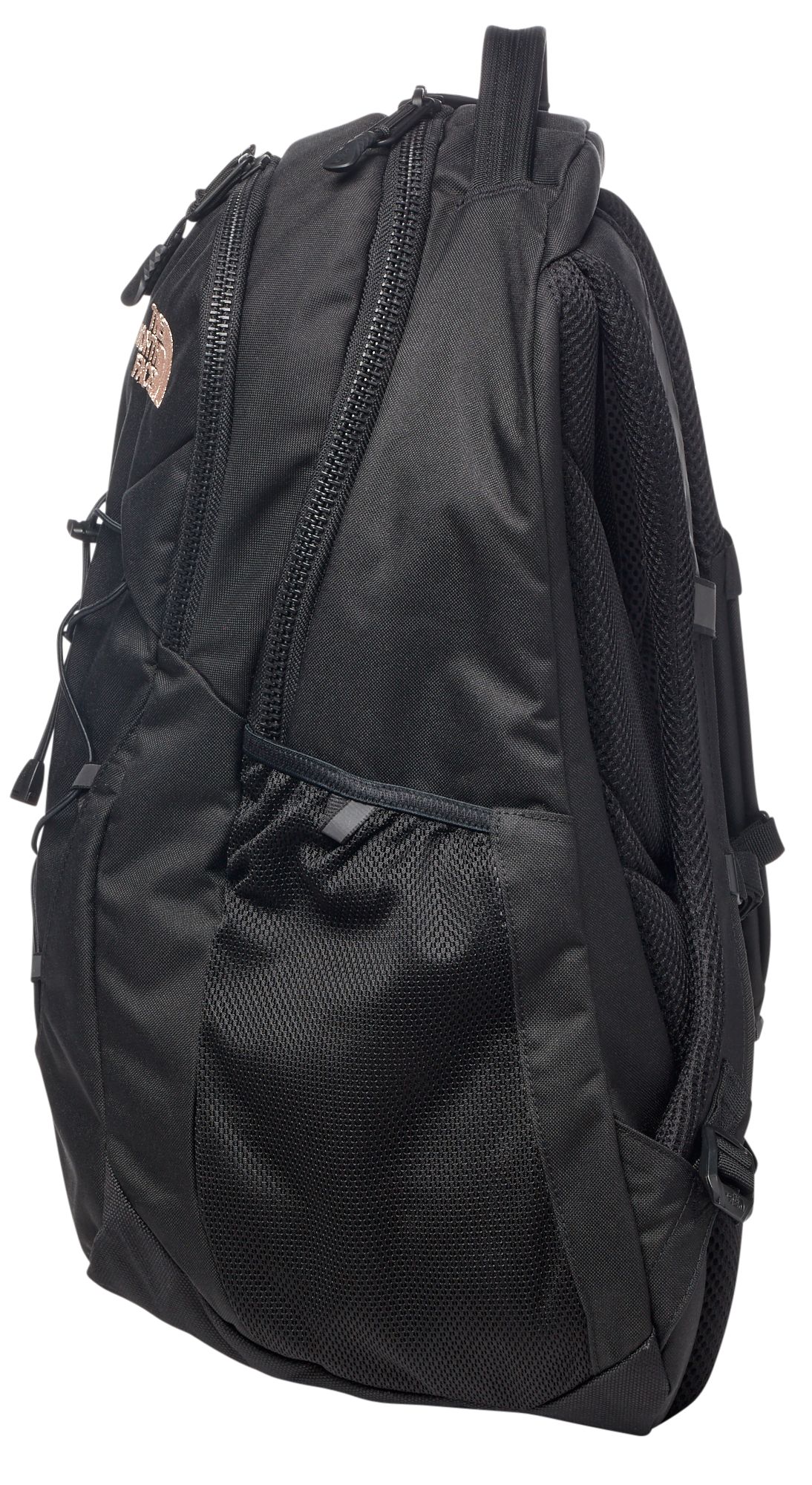 the north face rose gold backpack