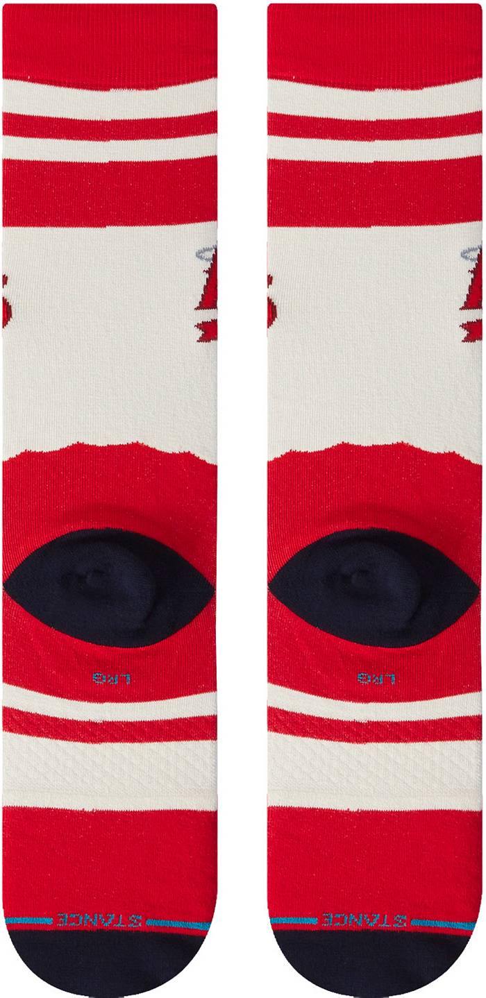 Los Angeles Angels Stance 2022 City Connect Crew Socks - Red