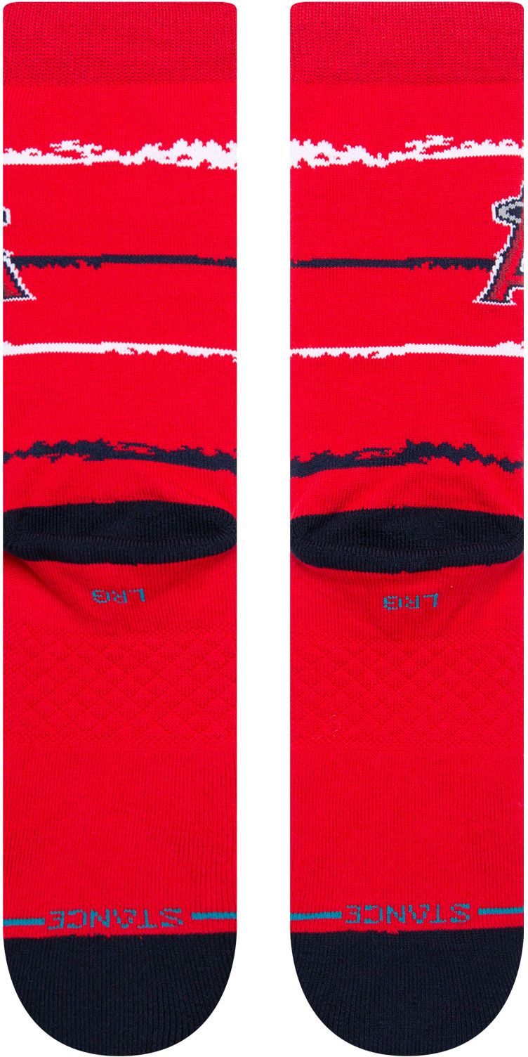 Stance Los Angeles Angels Red Chalk Crew Sock product image