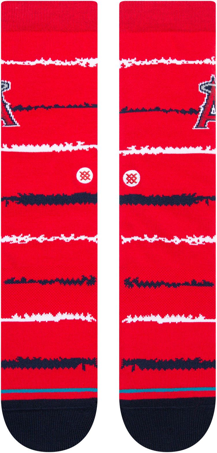 Stance Los Angeles Angels Red Chalk Crew Sock product image