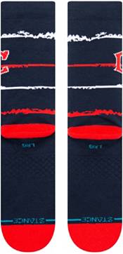 Stance Cleveland Guardians Navy Chalk Crew Sock product image