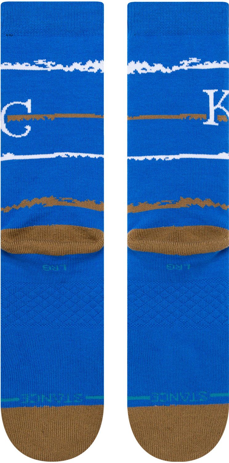 Stance Kansas City Royals Blue Chalk Crew Sock