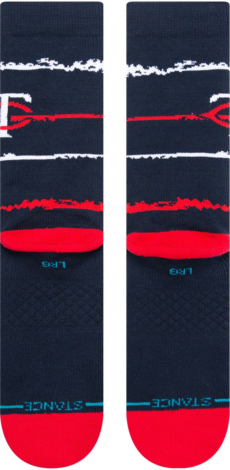 Stance Minnesota Twins Dark Blue Chalk Crew Sock