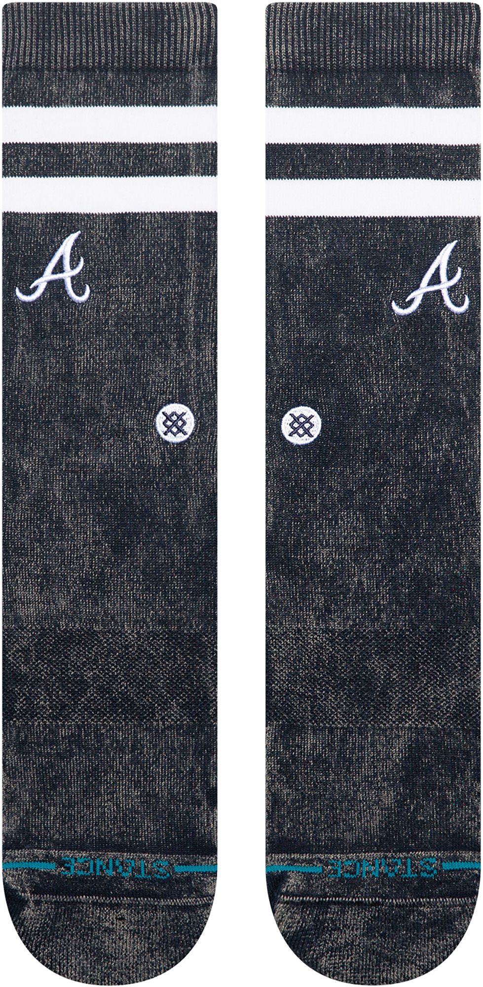 Stance Adult Atlanta Braves Navy Rotation Crest Crew Socks product image