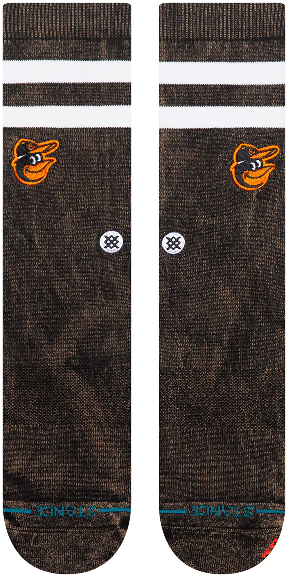 Stance Adult Baltimore Orioles Black Rotation Crest Crew Socks product image