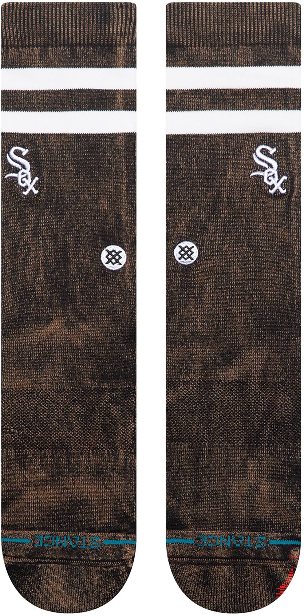 Stance Adult Chicago White Sox Black Rotation Crest Crew Socks product image