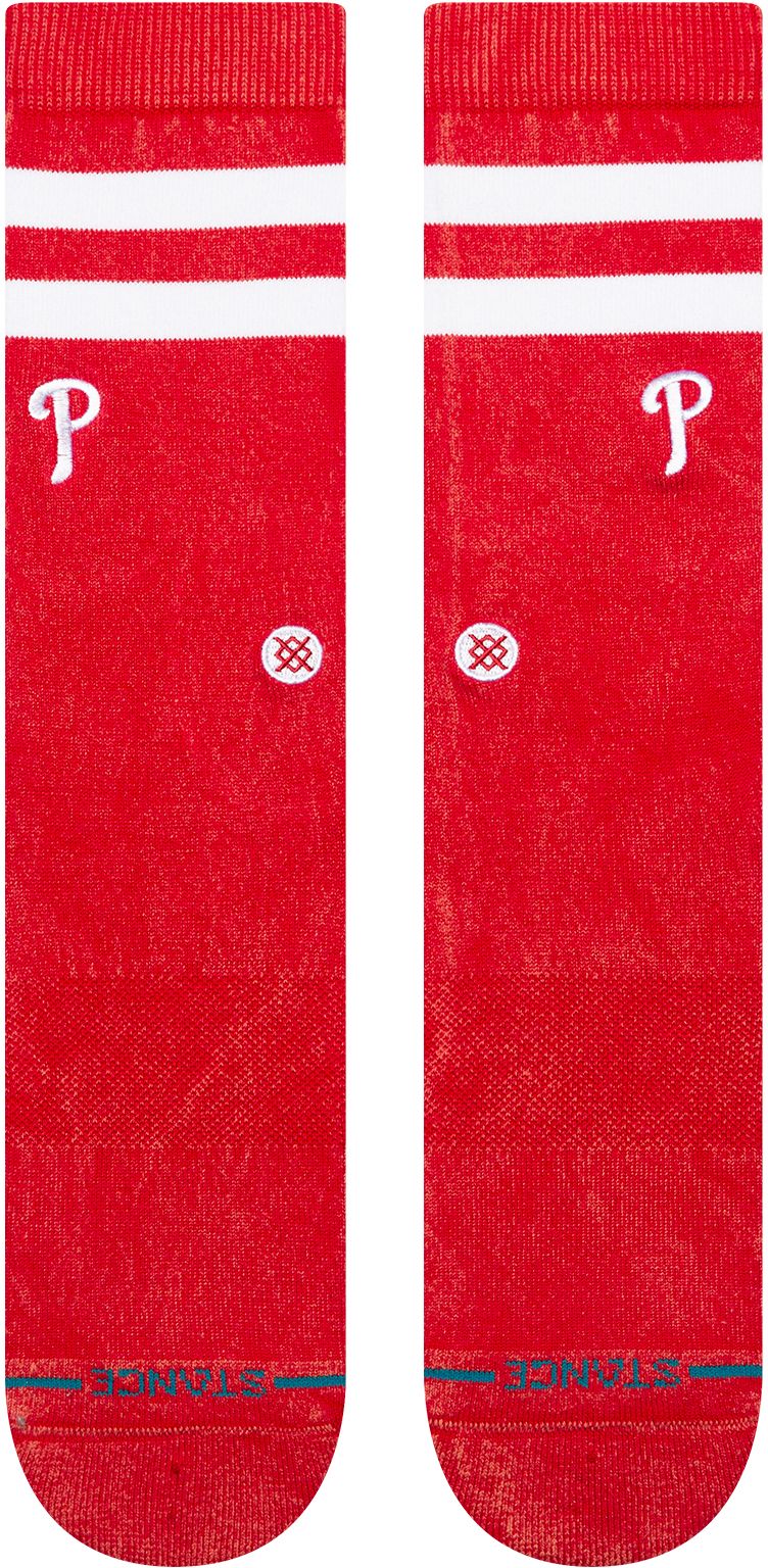 Stance Adult Philadelphia Phillies Red Rotation Crest Socks product image