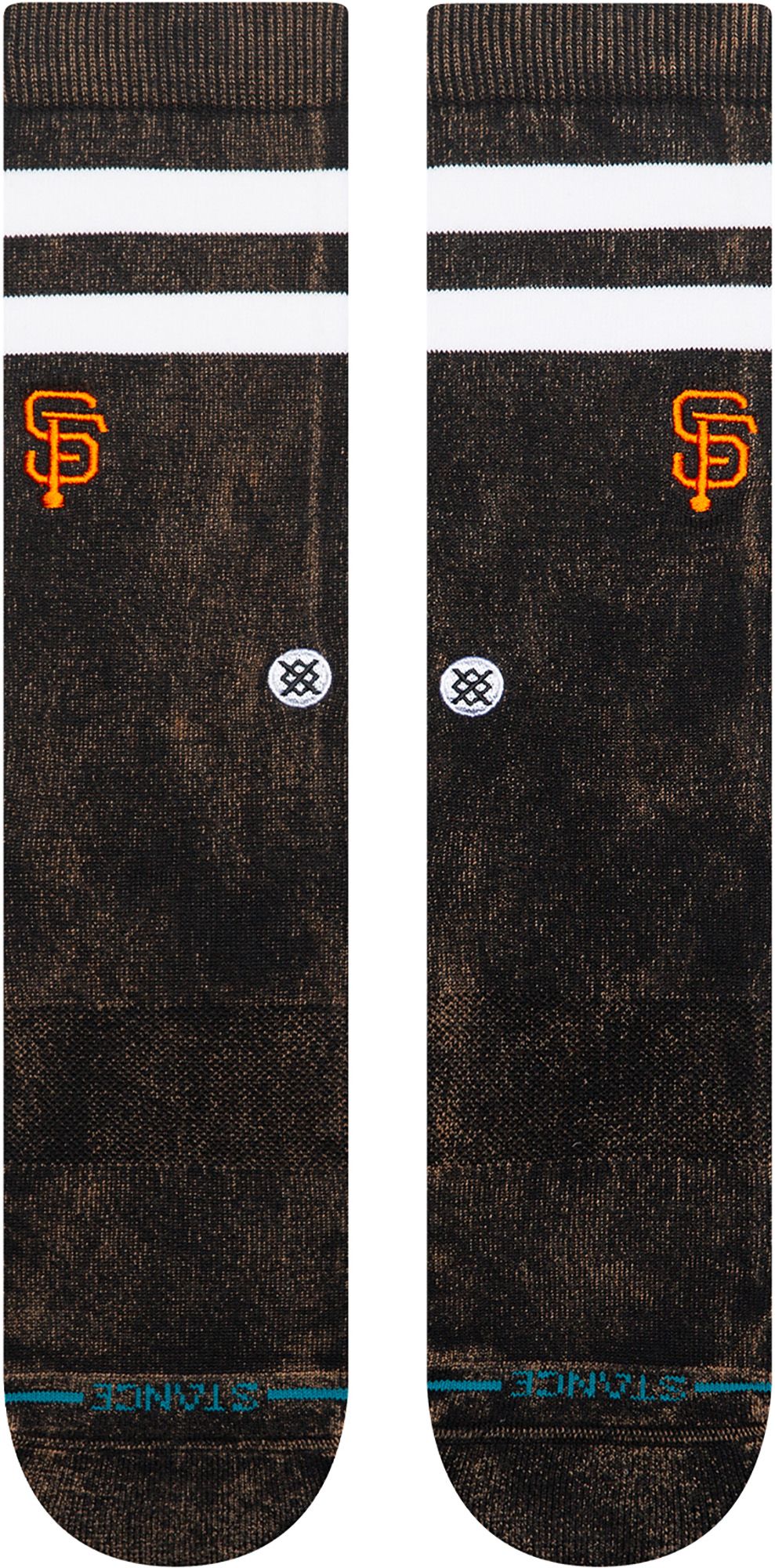 Stance Adult San Francisco Giants Black Rotation Crest Crew Socks product image