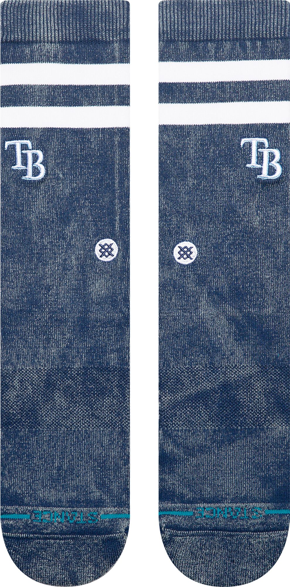 Stance Adult Tampa Bay Rays Navy Rotation Crest Crew Socks product image
