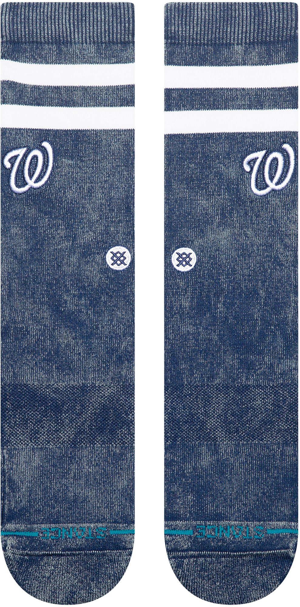 Stance Adult Washington Nationals Navy Rotation Crest Crew Socks product image