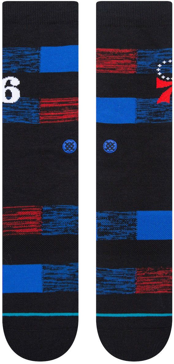 Stance Philadelphia 76ers Cryptic Crew Socks