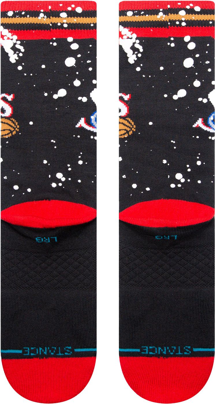 Stance Adult Philadelphia 76ers Overspray Socks