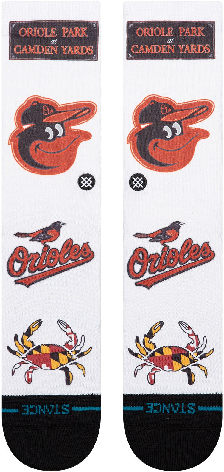 Stance Adult Baltimore Orioles Local Crew Socks product image