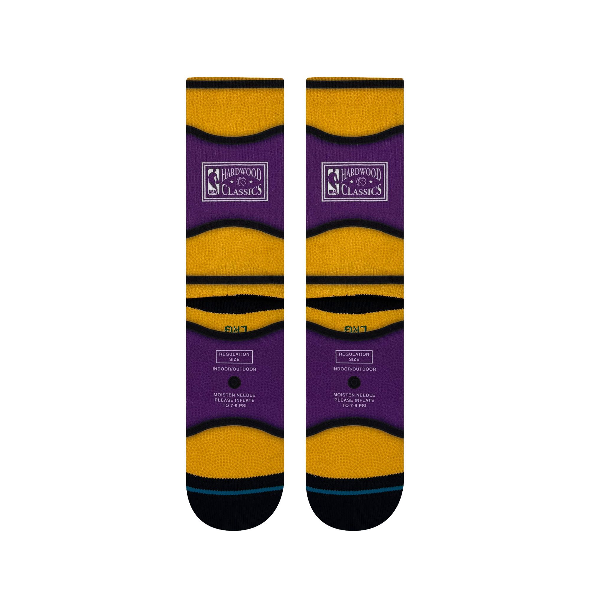 Stance Adult Los Angeles Lakers Hardwood Classic Socks product image