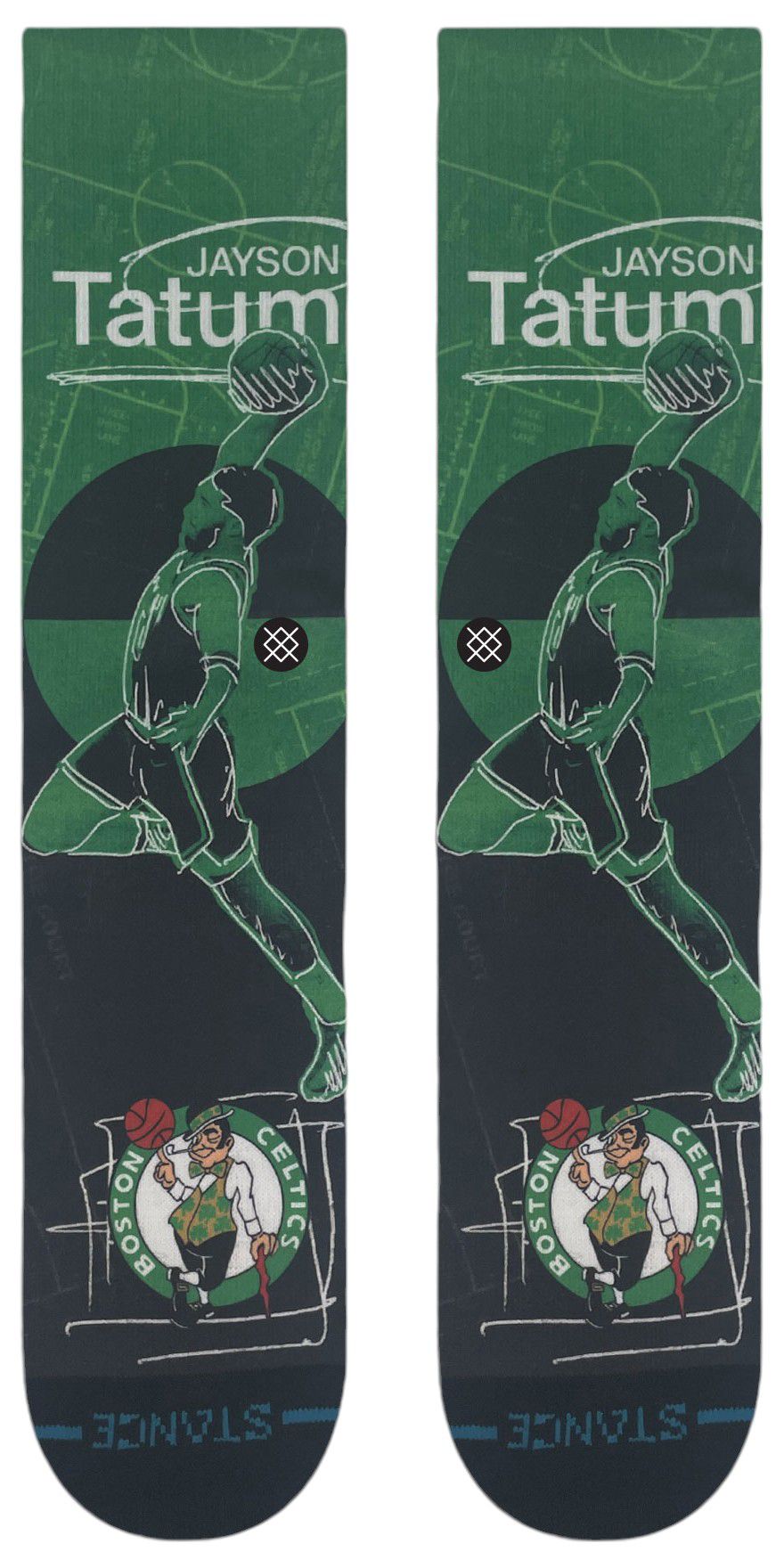 Stance Adult Boston Celtics Jayson Tatum Pasted Socks product image