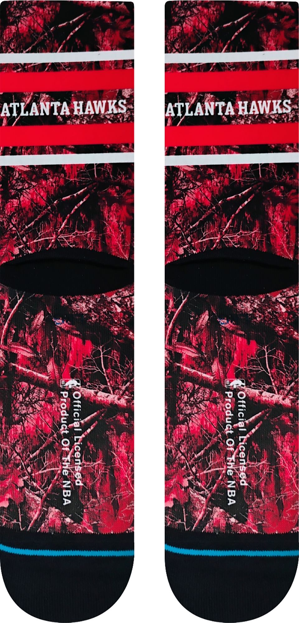 Stance Adult Atlanta Hawks Camo Trees Crew Socks product image