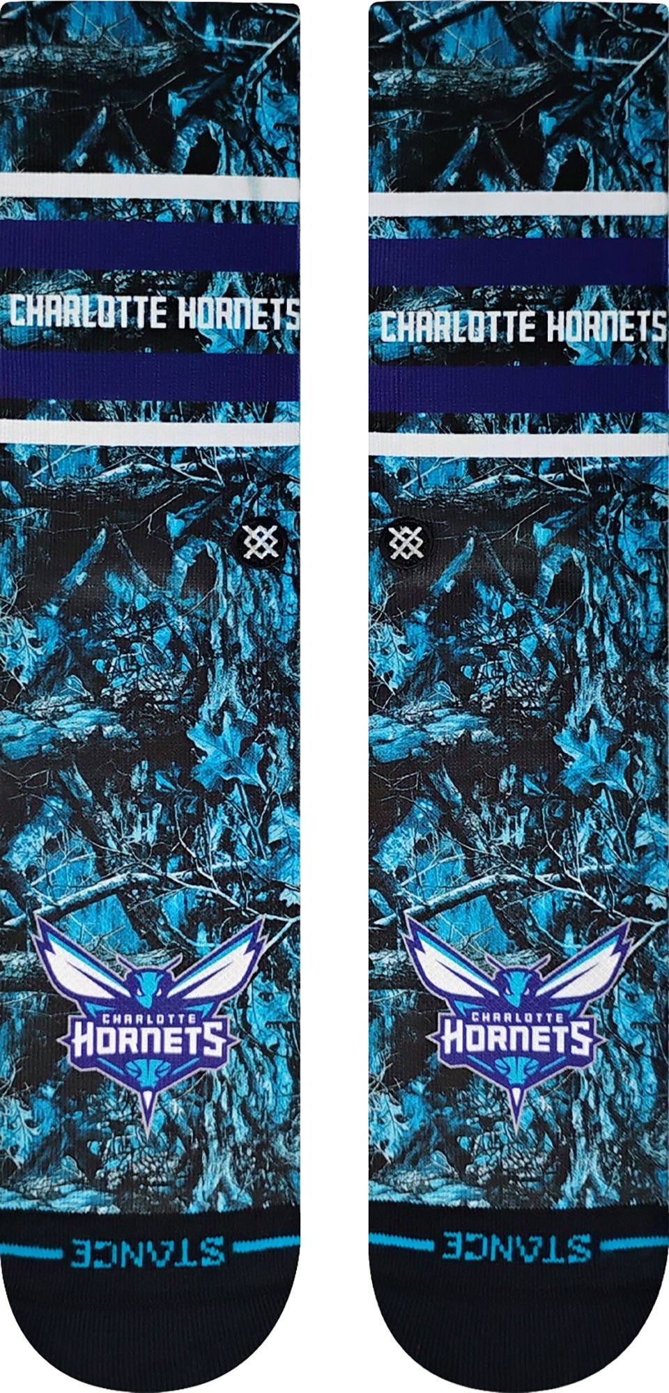 Stance Adult Charlotte Hornets Camo Trees Crew Socks product image