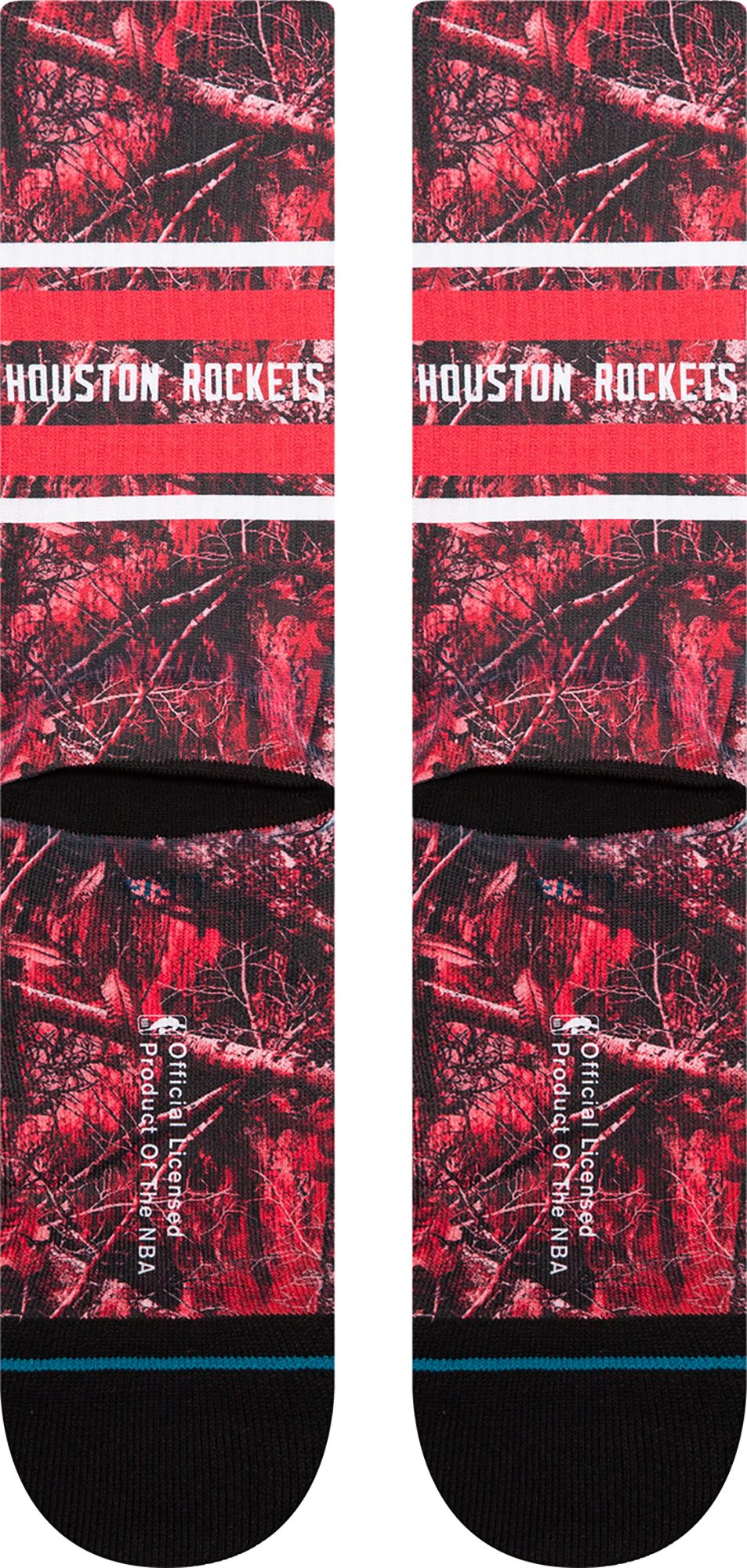 Stance Adult Houston Rockets Camo Trees Crew Socks product image