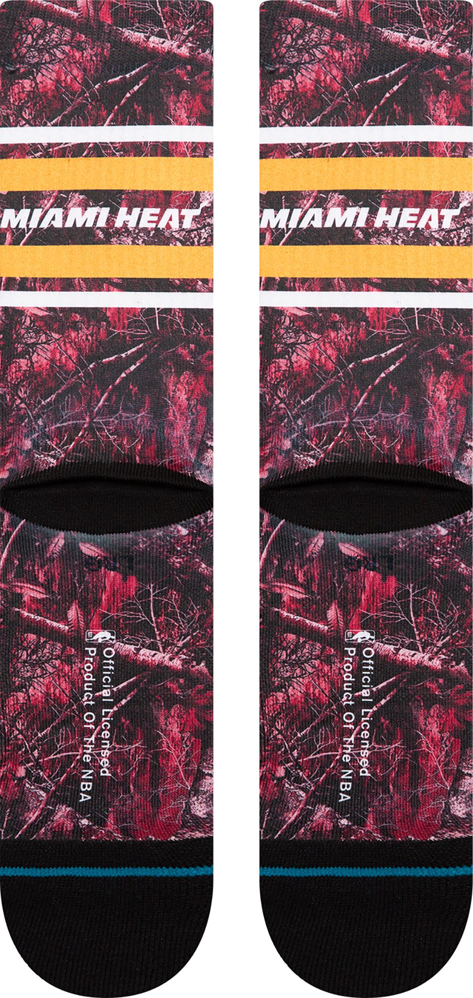 Stance Adult Miami Heat Camo Trees Crew Socks product image