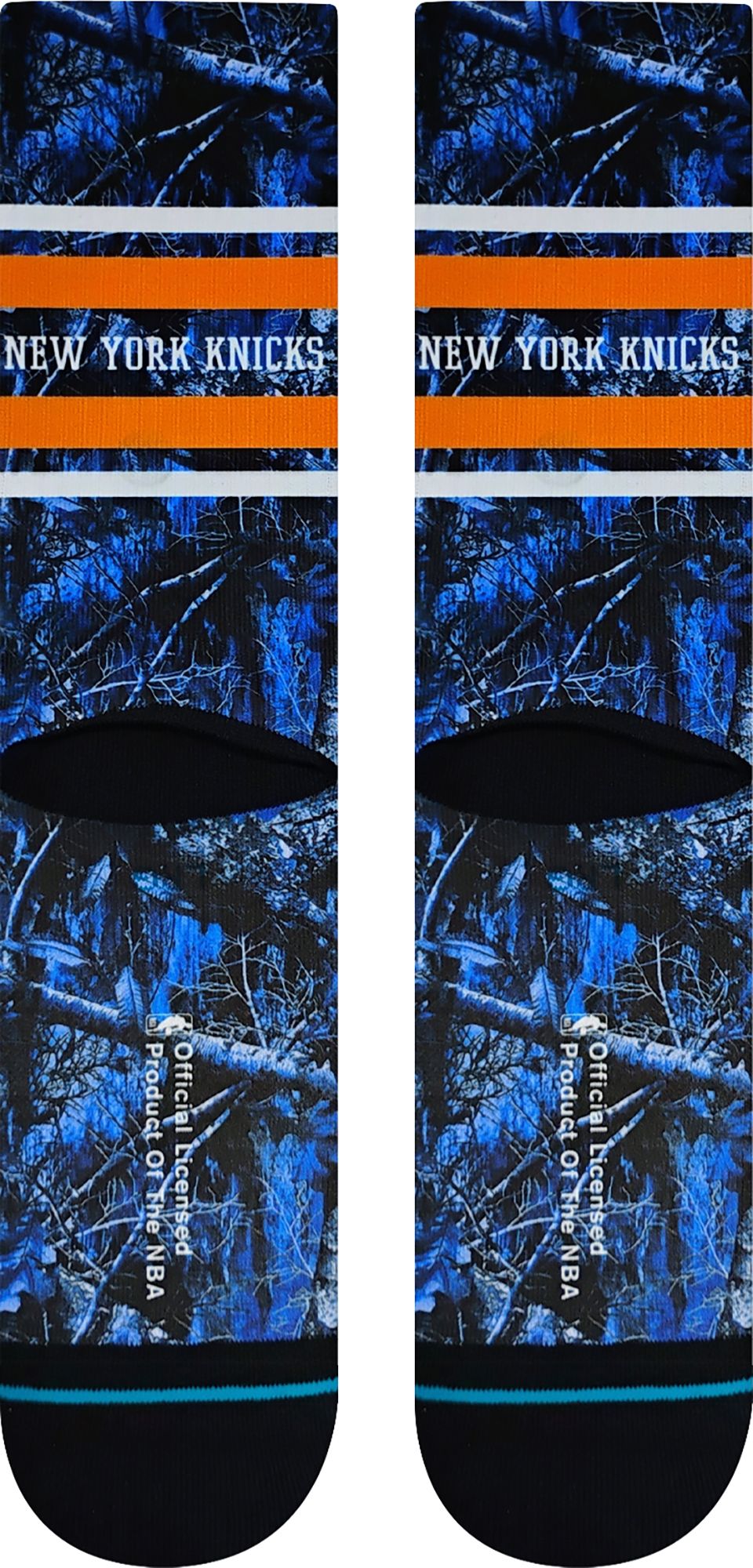Stance Adult New York Knicks Camo Trees Crew Socks product image