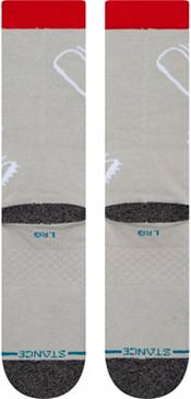 Stance Chicago Cubs Gray Hey Batter Crew Sock product image