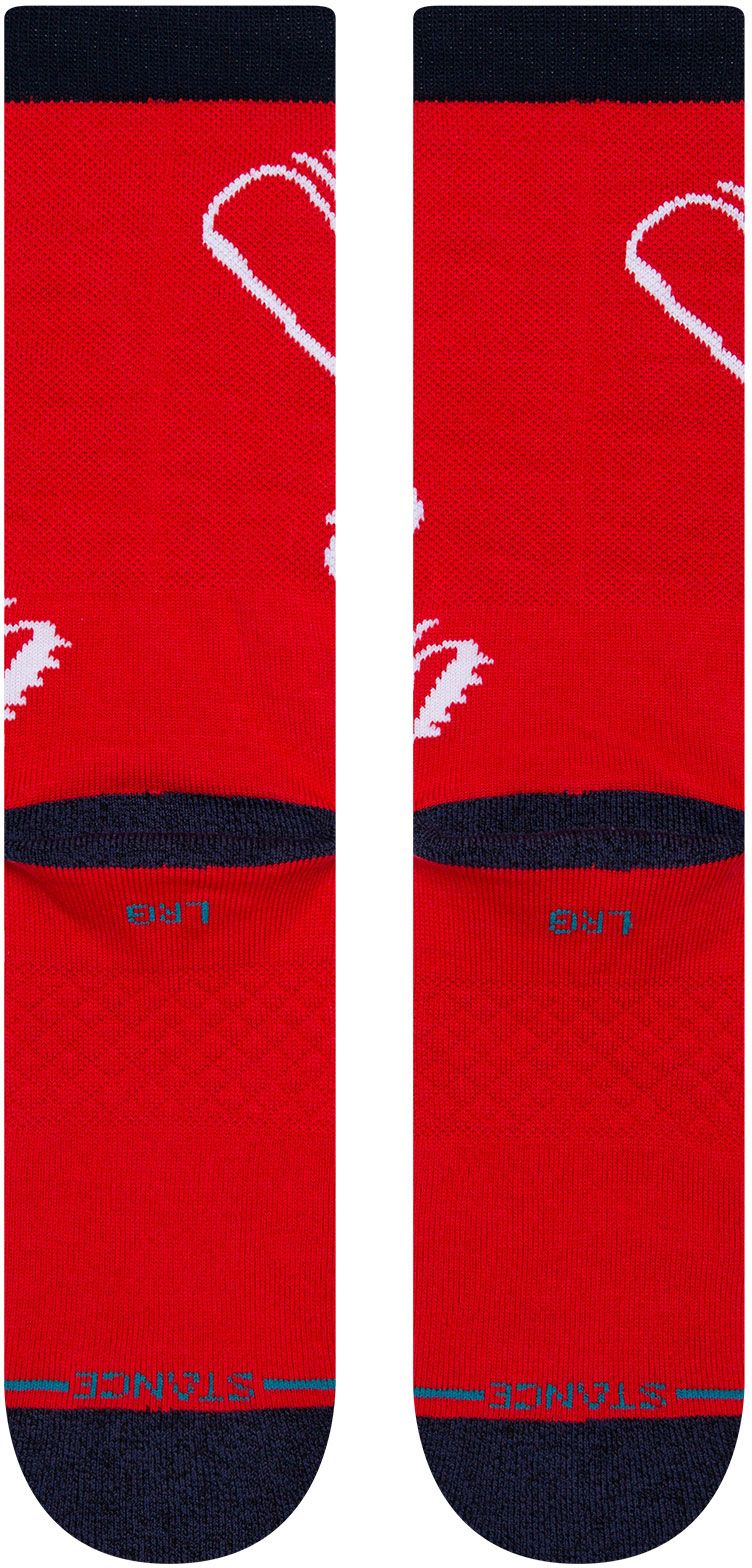 Stance Boston Red Sox Red Hey Batter Crew Sock product image