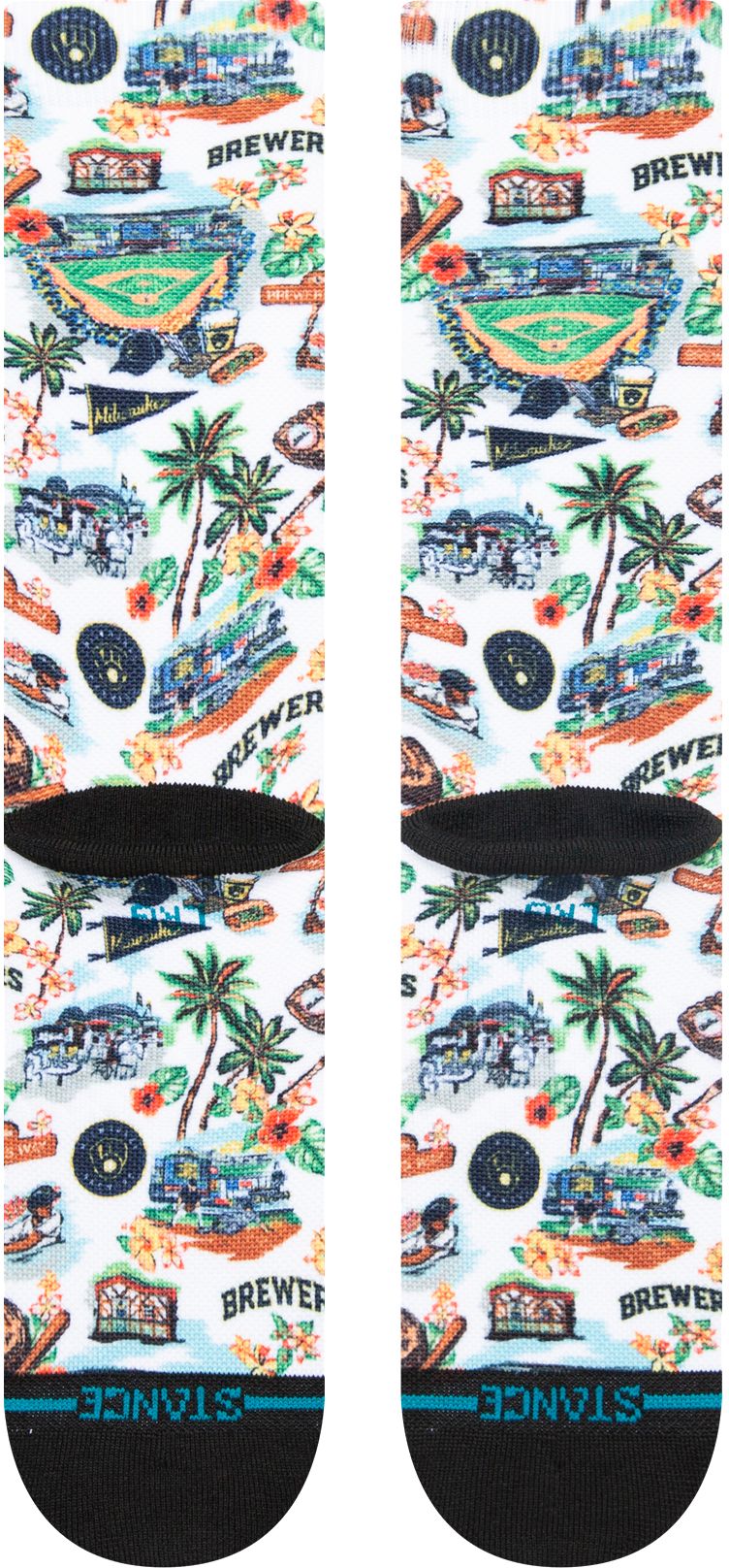 Stance x Reyn Spooner Milwaukee Brewers Crew Socks product image