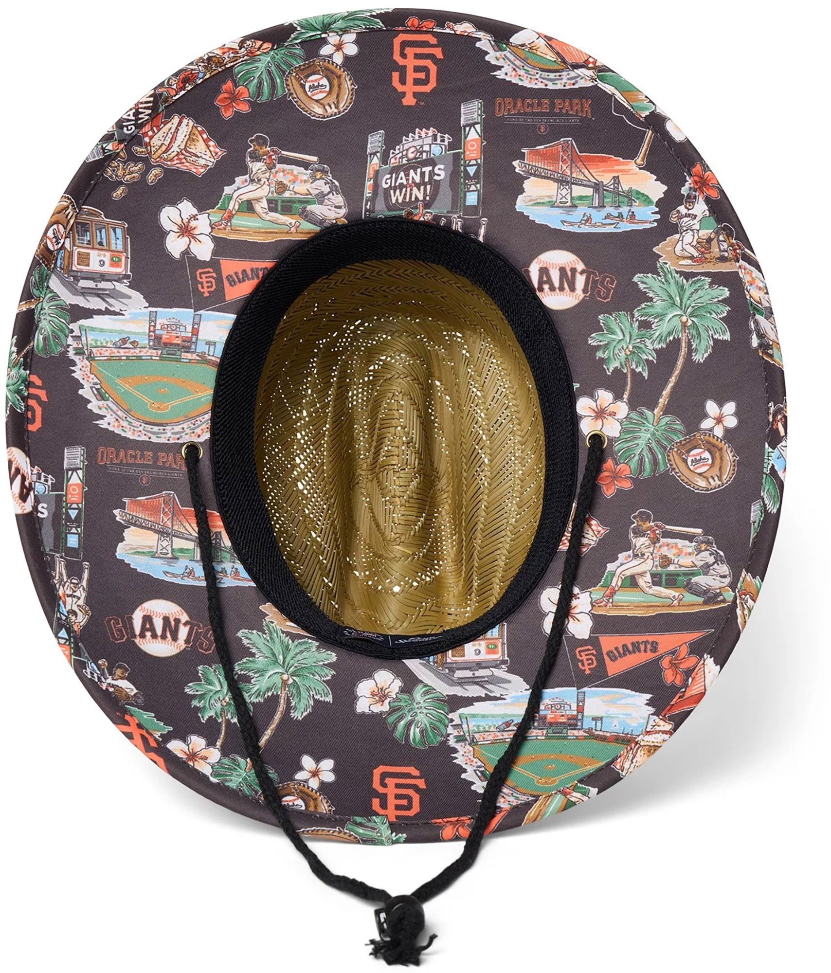 Reyn Spooner Adult San Francisco Giants Tan Scenic Straw Hat product image